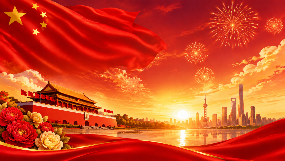 盛世华诞，举国同庆。优亲贝贝恭祝各位同事、各位朋友国庆安康、阖家幸福！